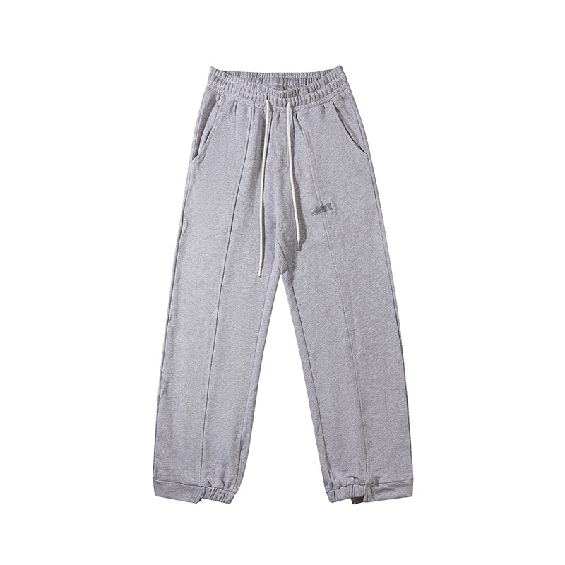 Loose Fashion Flare Pants Joggers Sweatpants Solid Color