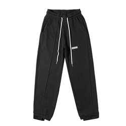 Loose Fashion Flare Pants Joggers Sweatpants Solid Color