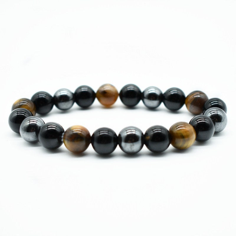 Tigereye Haematite Bracelets For Men And Womencouple