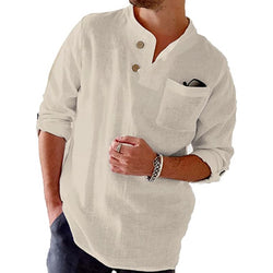 Men's Summer Cozy Casual Loose Shirt