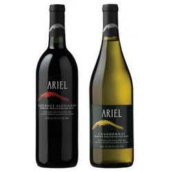 Ariel Non-alcoholic Wine Two Pack - Includes Ariel Cabernet and Ariel Chardonnay