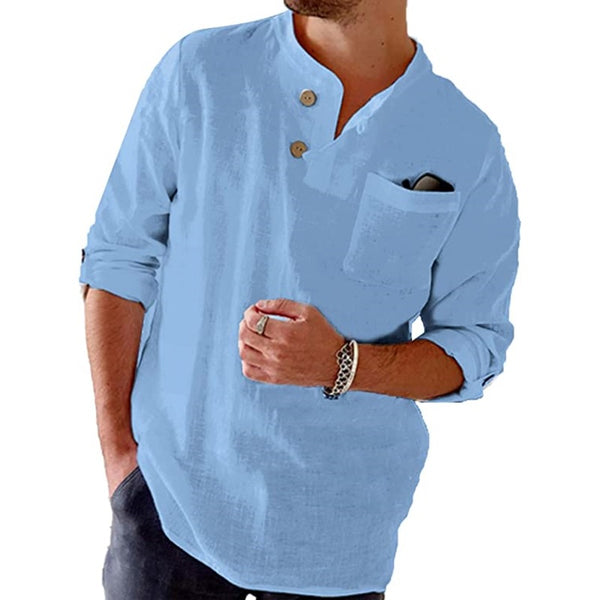 Men's Summer Cozy Casual Loose Shirt