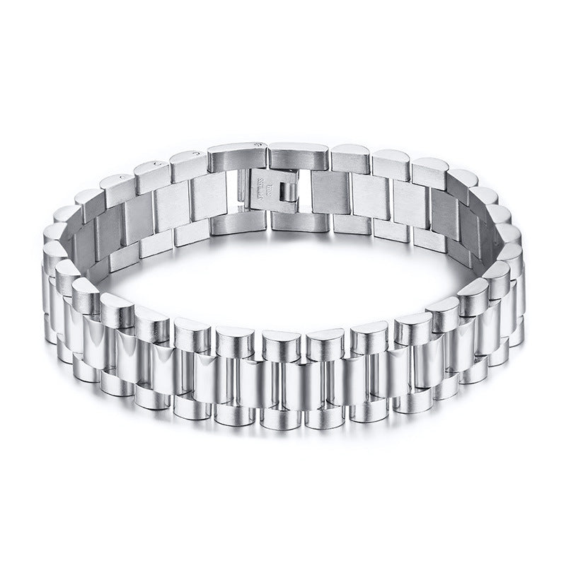 Titanium steel bracelet for men