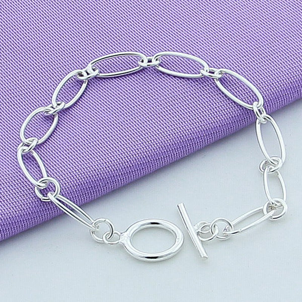 Foreign Trade Export Silver-plated Fashion TO 4D Bracelet