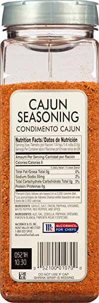 McCormick Culinary Cajun Seasoning