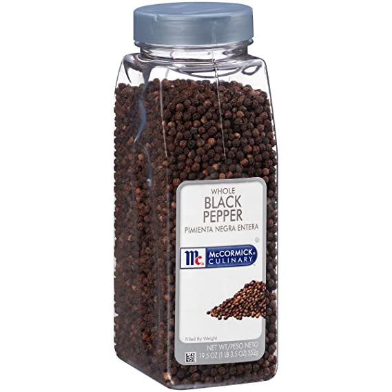 McCormick Culinary Whole Black Pepper