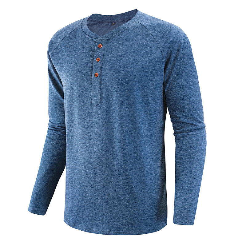 Large Men's Henley Shirt For Men