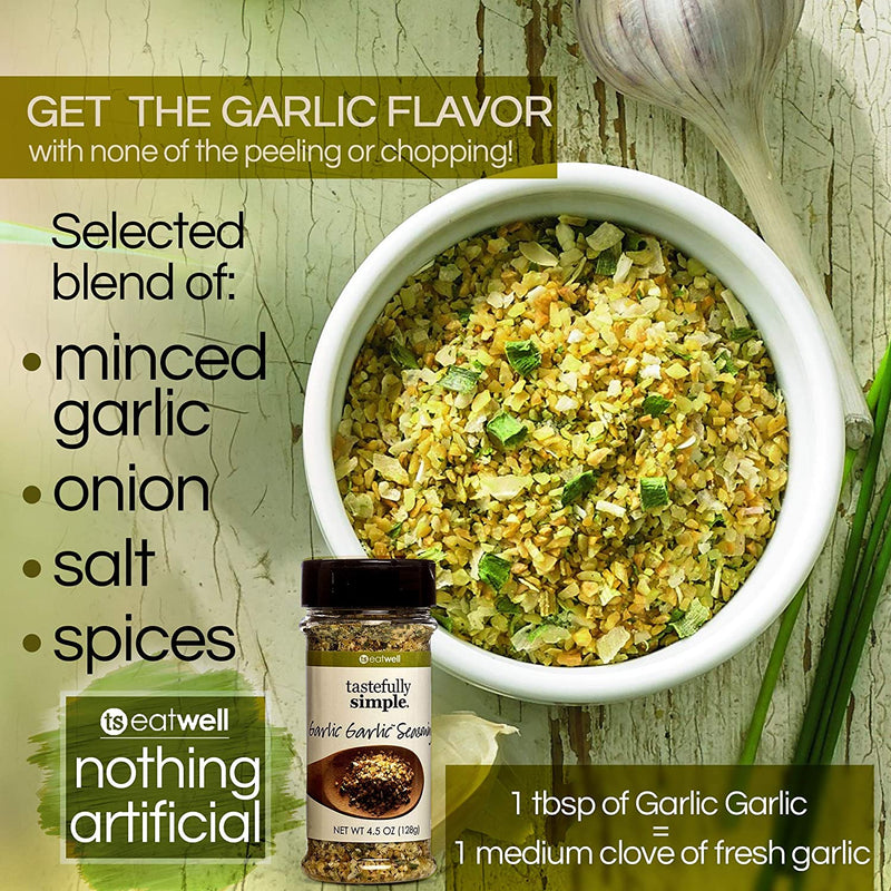 Tastefully Simple Garlic Garlic and Onion Onion Bundle