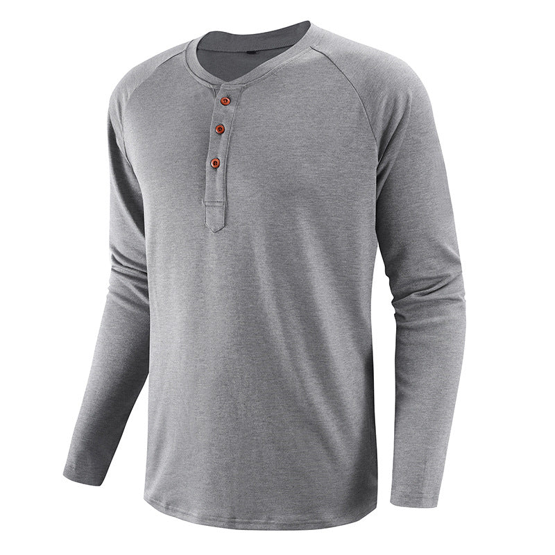 Large Men's Henley Shirt For Men