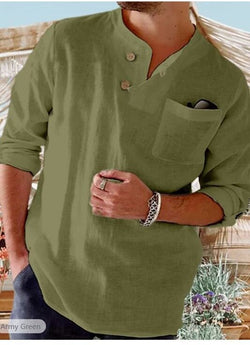 Men's Summer Cozy Casual Loose Shirt