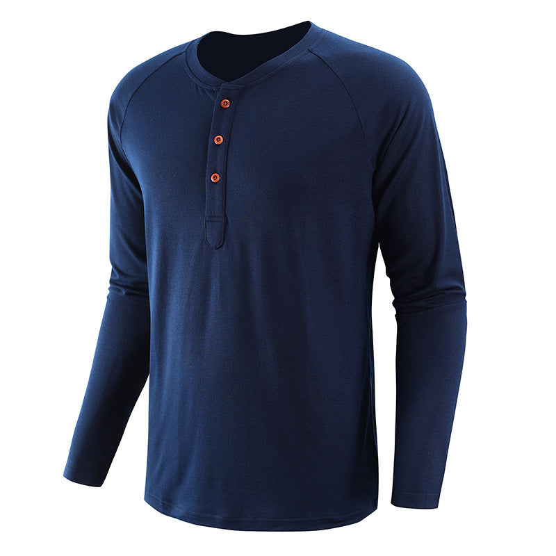 Large Men's Henley Shirt For Men