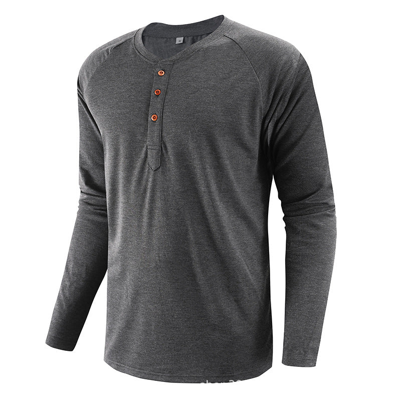 Large Men's Henley Shirt For Men