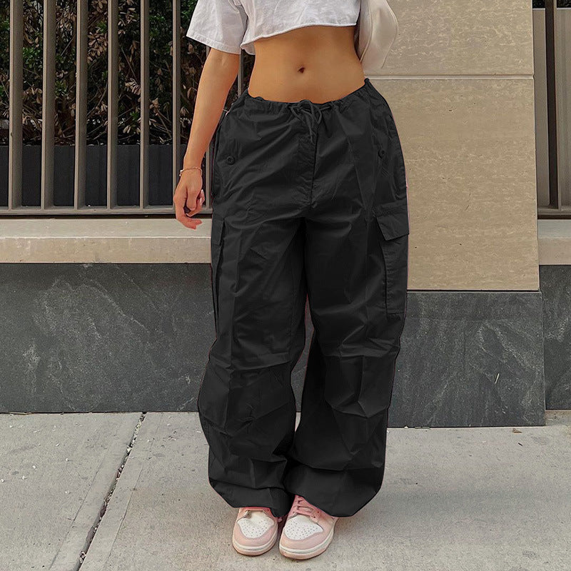 Loose Street Overalls Autumn Fashion Casual Low Waist Plus Size Loose Thin Looking Jogger Pants