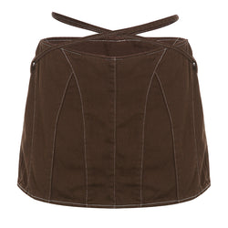 Line Segmentation  Wide Leg Shorts