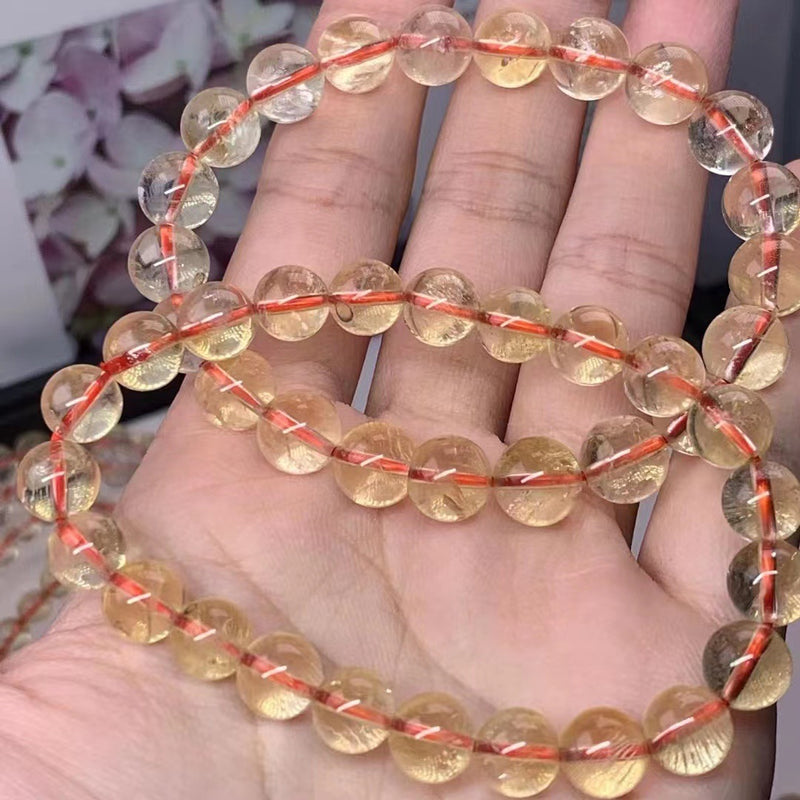 Natural Citrine Bracelet For Men And Women