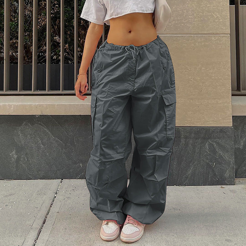 Loose Street Overalls Autumn Fashion Casual Low Waist Plus Size Loose Thin Looking Jogger Pants