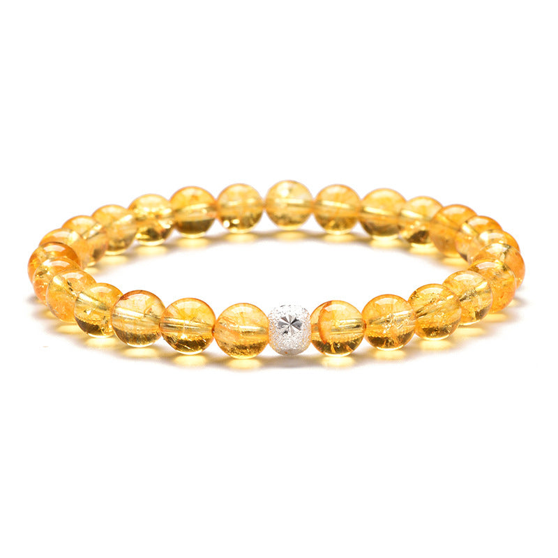 Topaz Bracelet Plate Beads For Men And Women