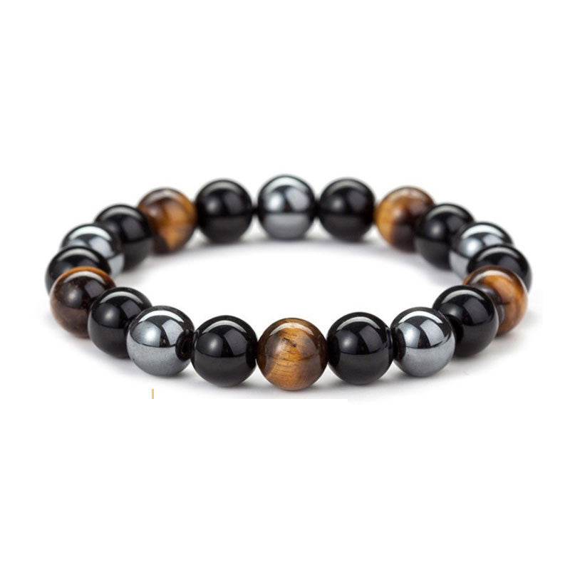 Tigereye Haematite Bracelets For Men And Womencouple