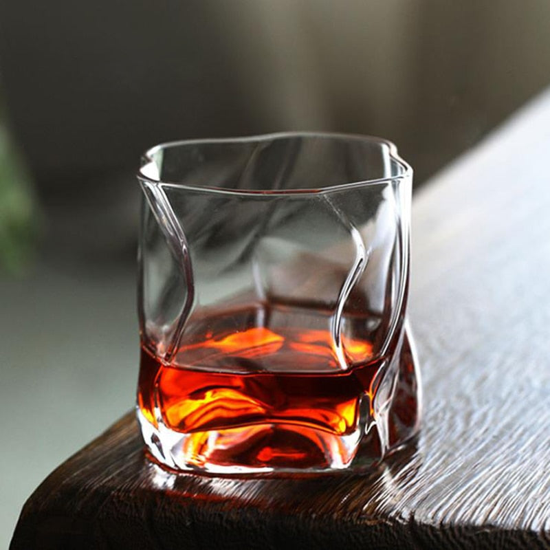 Nodic Origami Shape Whiskey Glass Cup