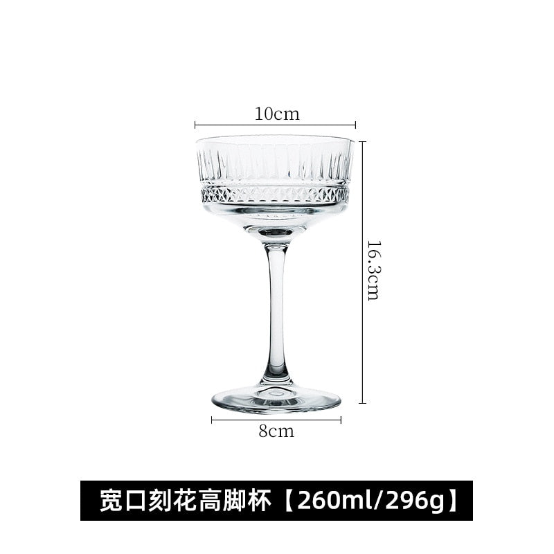 European Style Cocktail Glass Bar Cup