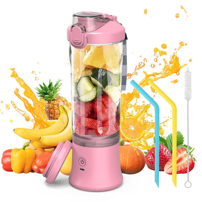 Portable Electric Juicer Fruit Mixers  Blender