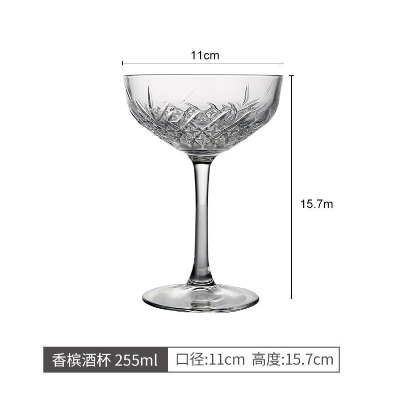 European Style Cocktail Glass Bar Cup