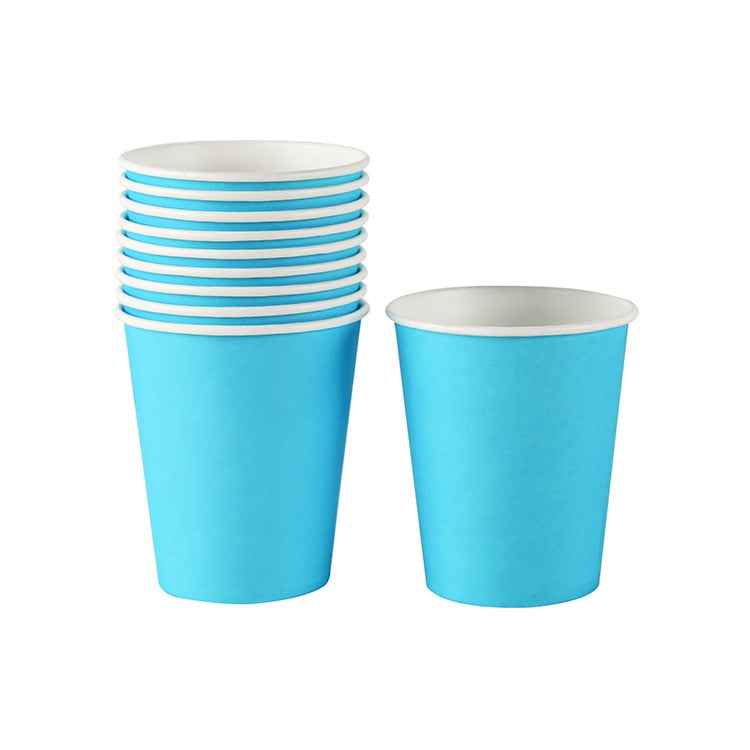 Solid Color Tableware Paper Cup