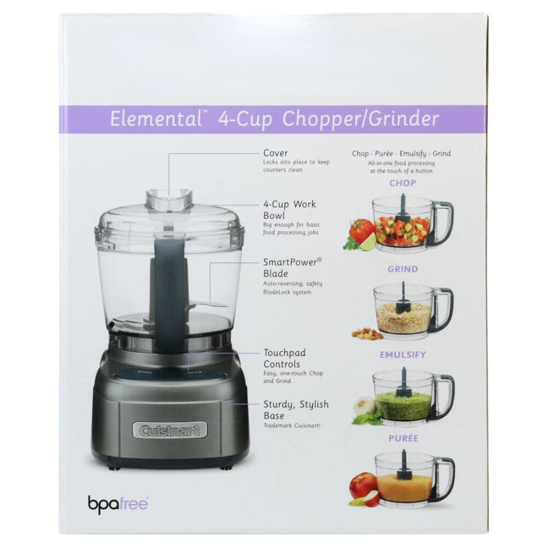 Food Processors Elemental 4-Cup Chopper/Grinder  Blenders