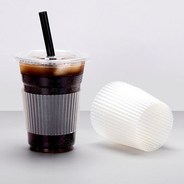 Plastic Cups with Lids and Straws