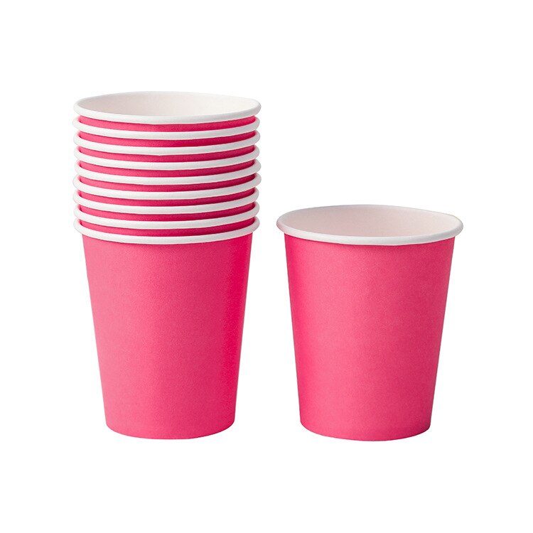 Solid Color Tableware Paper Cup