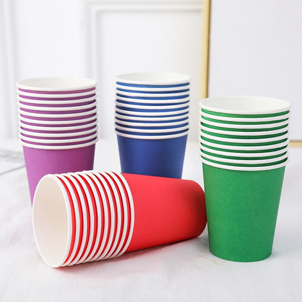 Solid Color Tableware Paper Cup