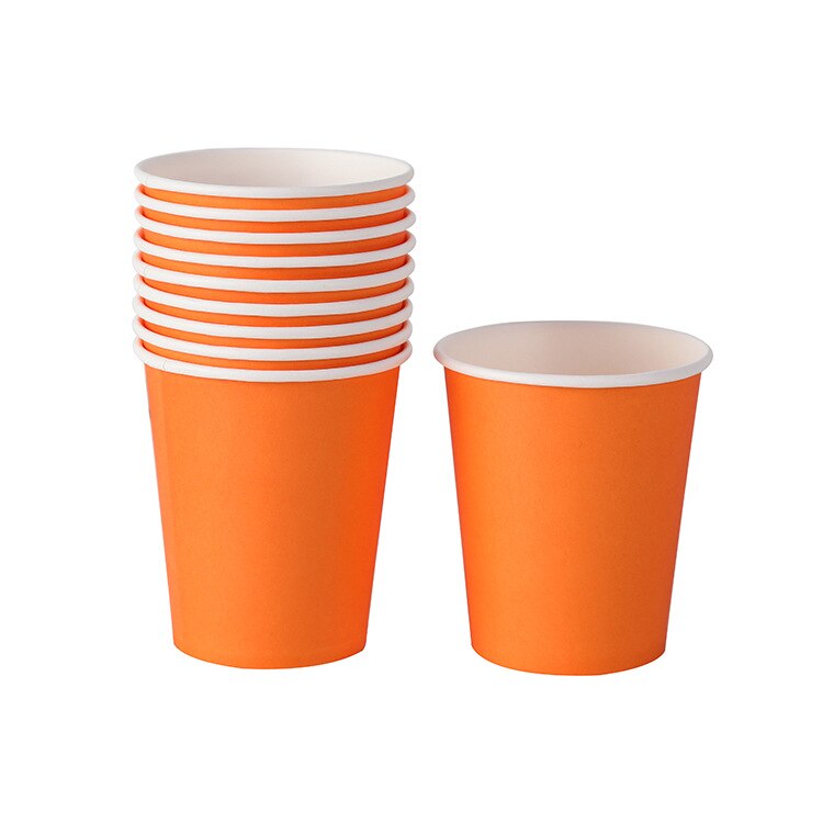 Solid Color Tableware Paper Cup