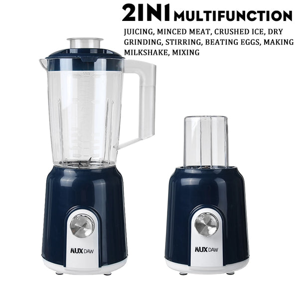 2-in-1 1.5L High Power Blender Mixer