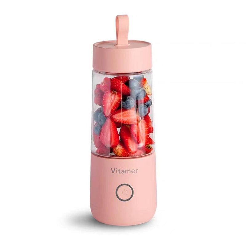 Portable Electric Fruit Juicer USB Rechargeable Smoothie Blender