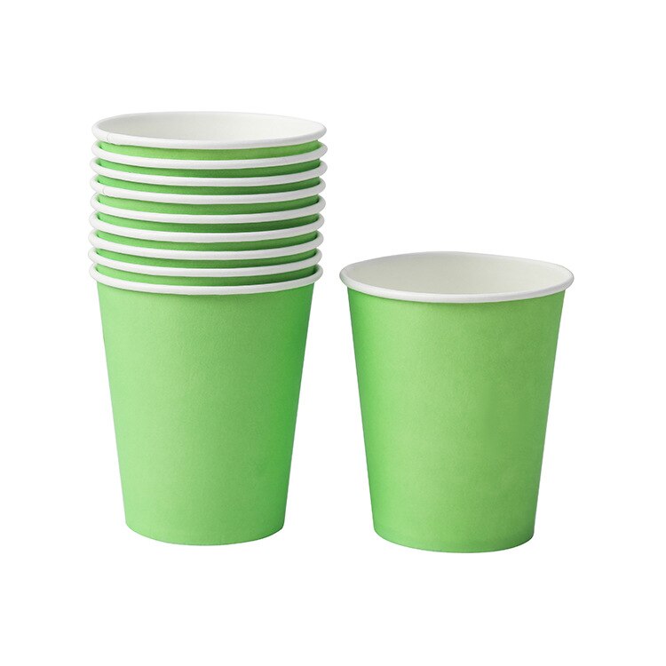 Solid Color Tableware Paper Cup