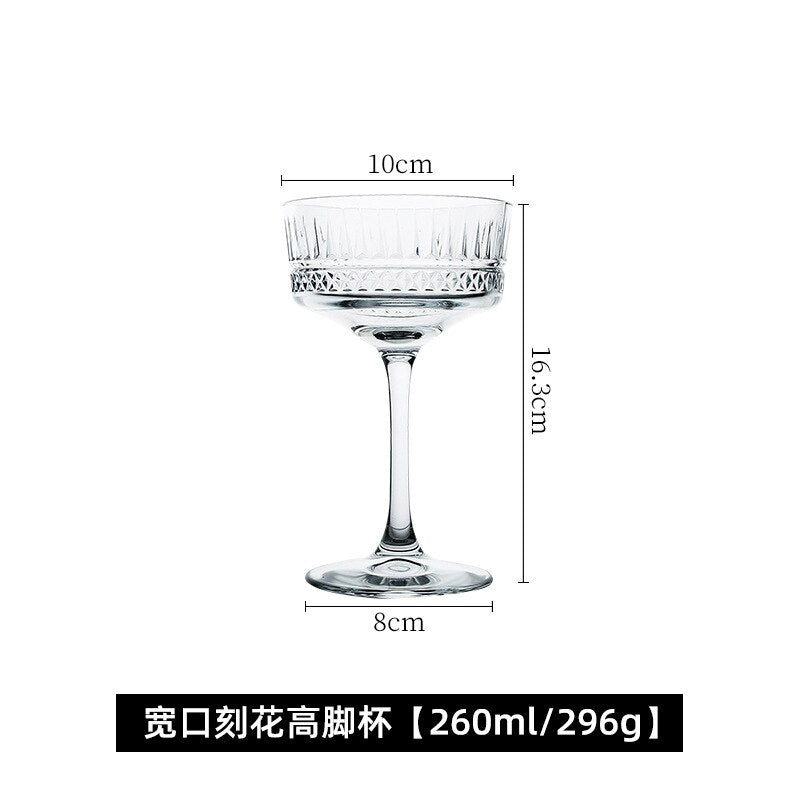 European Style Cocktail Glass Bar Cup