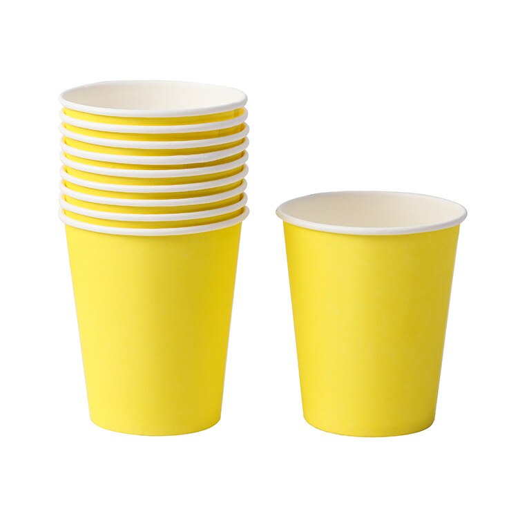 Solid Color Tableware Paper Cup